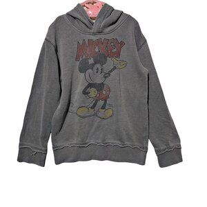Kids Disney x Junk Food Distressed Mickey Mouse Hoodie 4T